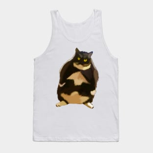 Fat meme funny cat Tank Top